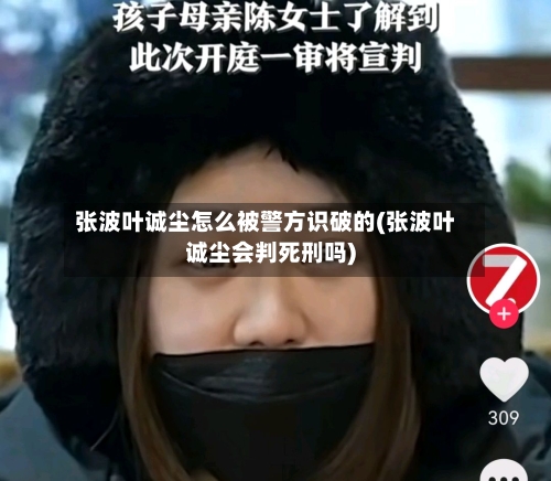 张波叶诚尘怎么被警方识破的(张波叶诚尘会判死刑吗)