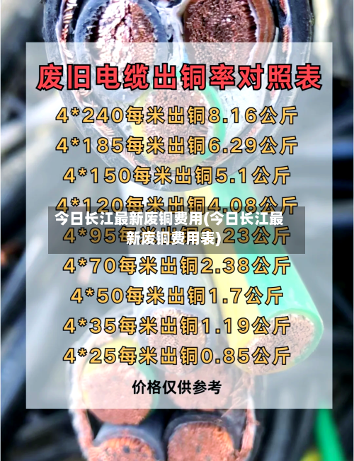 今日长江最新废铜费用(今日长江最新废铜费用表)