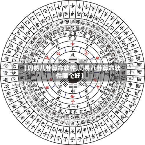 【周易八卦算命软件,周易八卦算命软件哪个好】