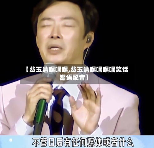 【费玉清嘿嘿嘿,费玉清嘿嘿嘿嘿笑话潮语配音】-第3张图片