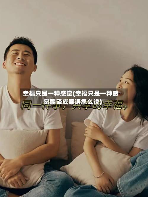 幸福只是一种感觉(幸福只是一种感觉翻译成泰语怎么说)-第2张图片