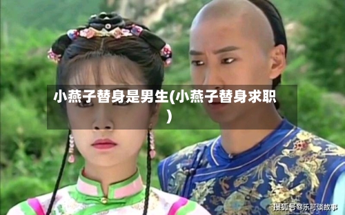 小燕子替身是男生(小燕子替身求职)-第2张图片