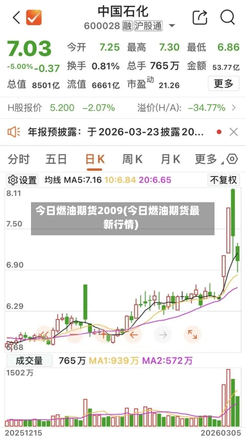 今日燃油期货2009(今日燃油期货最新行情)