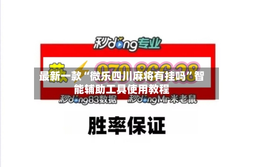 最新一款“微乐四川麻将有挂吗”智能辅助工具使用教程-第3张图片