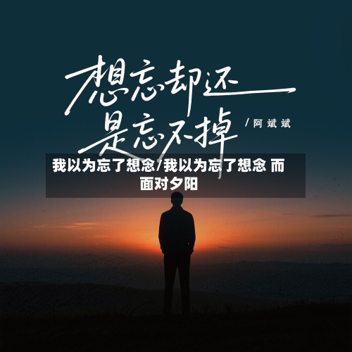 我以为忘了想念/我以为忘了想念 而面对夕阳-第2张图片