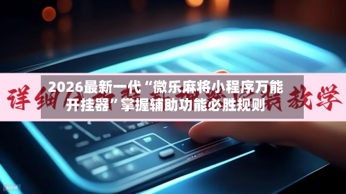 2026最新一代“微乐麻将小程序万能开挂器”掌握辅助功能必胜规则-第3张图片