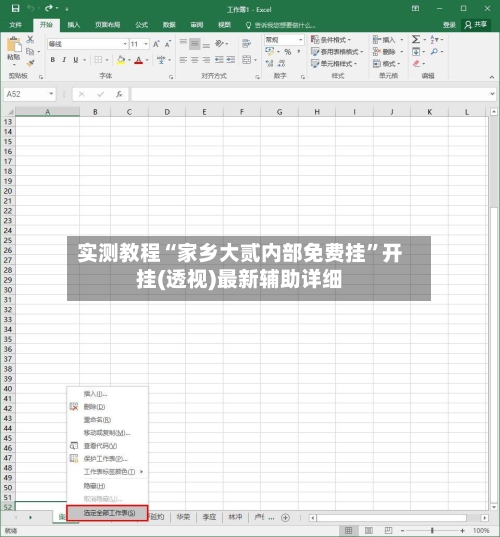实测教程“家乡大贰内部免费挂”开挂(透视)最新辅助详细