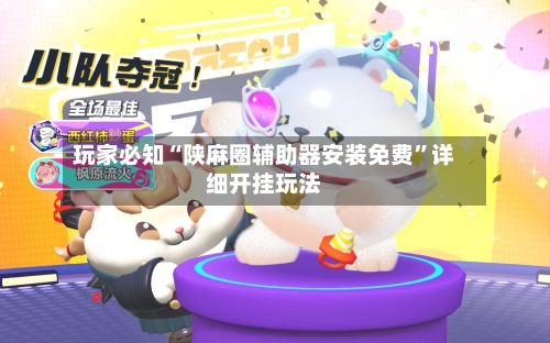 玩家必知“陕麻圈辅助器安装免费”详细开挂玩法-第3张图片