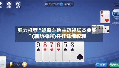 强力推荐“途游斗地主透视脚本免费”(辅助神器)开挂详细教程