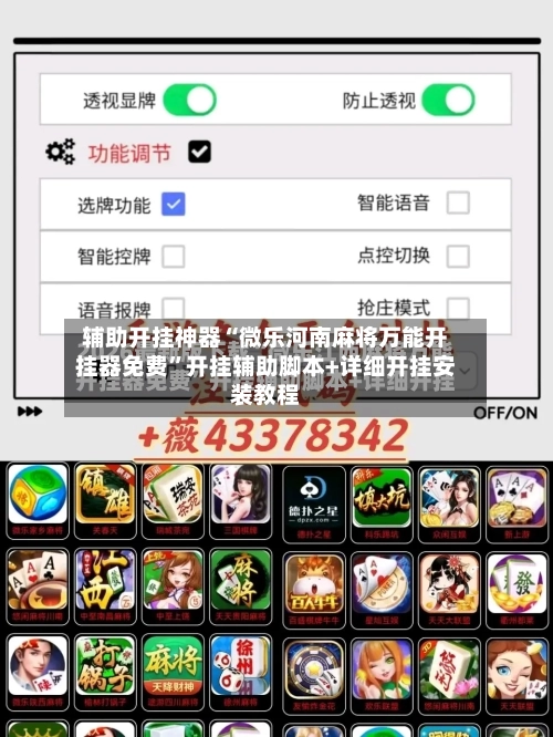 辅助开挂神器“微乐河南麻将万能开挂器免费	”开挂辅助脚本+详细开挂安装教程-第2张图片