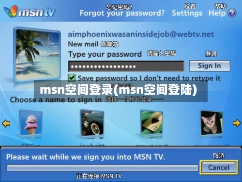 msn空间登录(msn空间登陆)