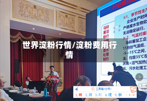 世界淀粉行情/淀粉费用行情