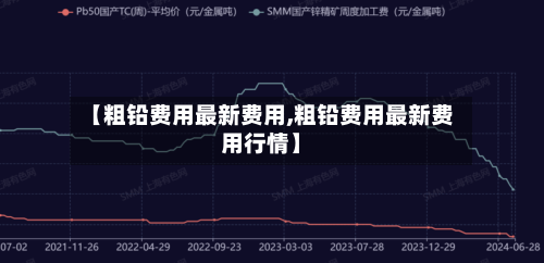 【粗铅费用最新费用,粗铅费用最新费用行情】-第2张图片