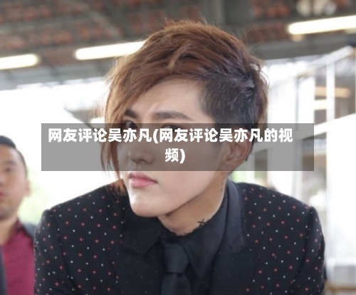 网友评论吴亦凡(网友评论吴亦凡的视频)-第3张图片
