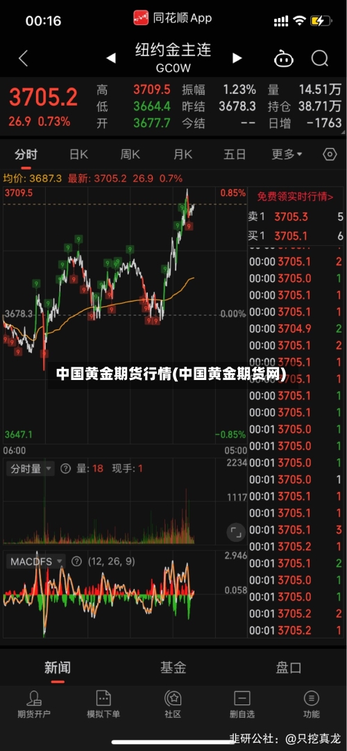 中国黄金期货行情(中国黄金期货网)