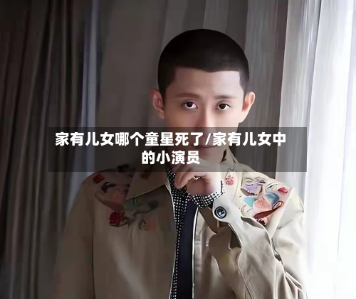 家有儿女哪个童星死了/家有儿女中的小演员-第3张图片