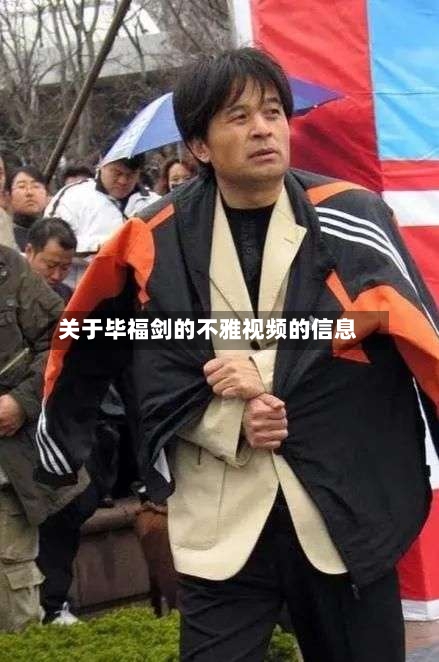 关于毕福剑的不雅视频的信息