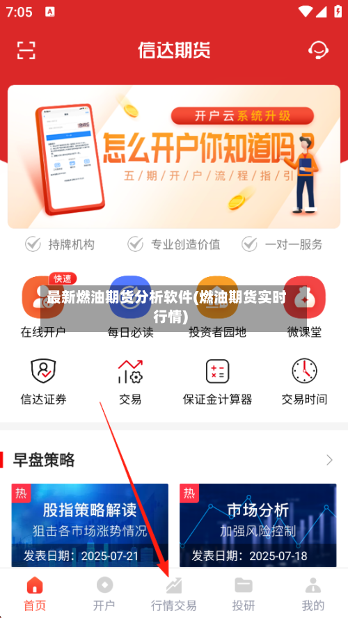 最新燃油期货分析软件(燃油期货实时行情)