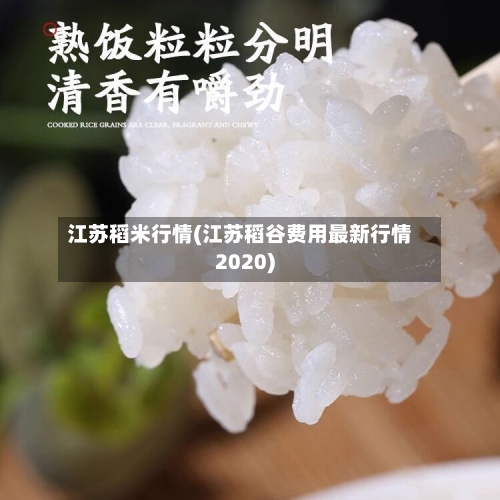 江苏稻米行情(江苏稻谷费用最新行情2020)-第2张图片