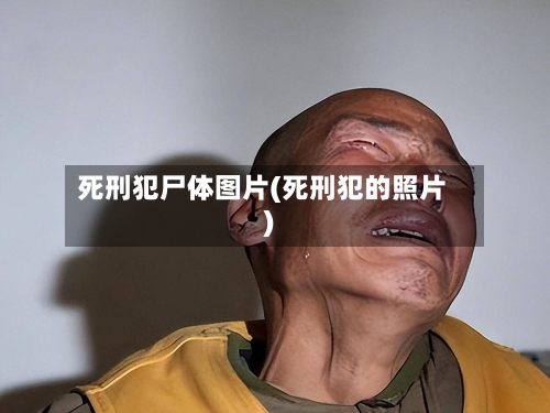 死刑犯尸体图片(死刑犯的照片)-第2张图片
