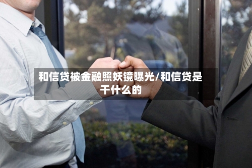 和信贷被金融照妖镜曝光/和信贷是干什么的