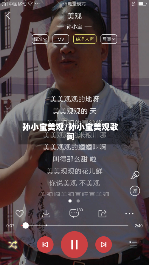 孙小宝美观/孙小宝美观歌词