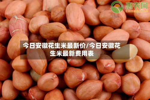 今日安徽花生米最新价/今日安徽花生米最新费用表-第2张图片