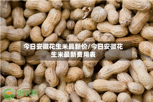 今日安徽花生米最新价/今日安徽花生米最新费用表-第3张图片