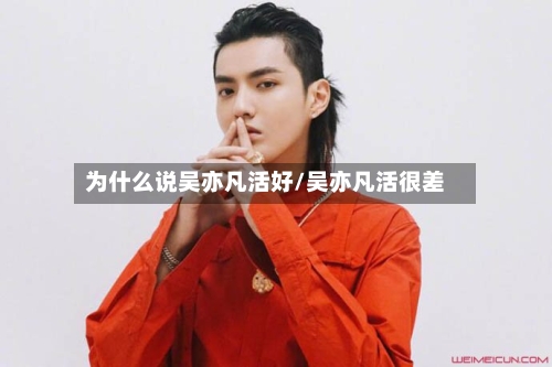 为什么说吴亦凡活好/吴亦凡活很差-第2张图片