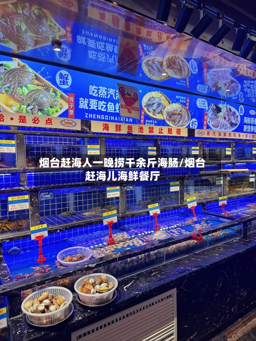 烟台赶海人一晚捞千余斤海肠/烟台赶海儿海鲜餐厅